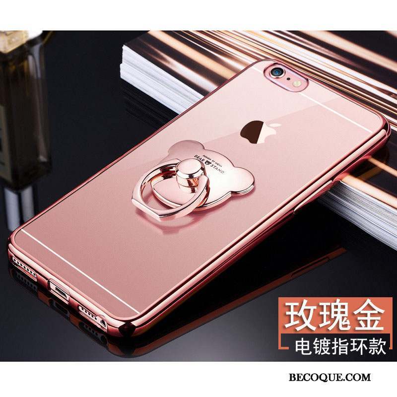 iPhone 6/6s Or Rose Tout Compris Tendance Coque De Téléphone Fluide Doux Ornements Suspendus