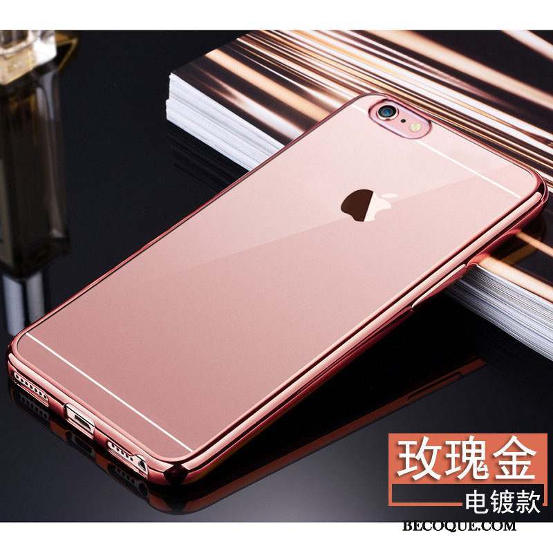 iPhone 6/6s Or Rose Tout Compris Tendance Coque De Téléphone Fluide Doux Ornements Suspendus