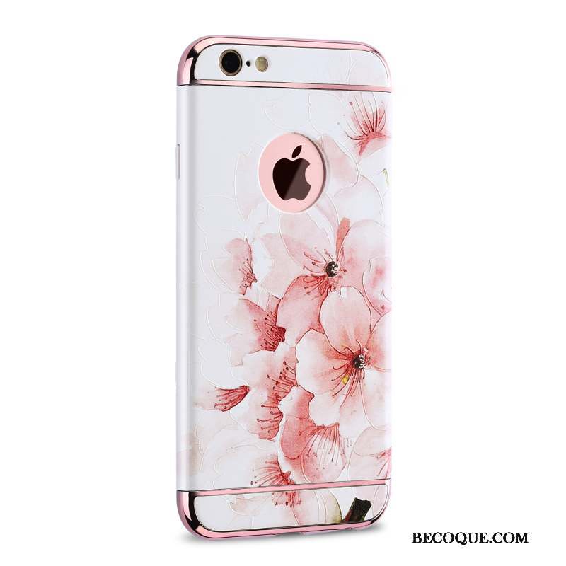 iPhone 6/6s Plus Blanc Coque Élégant Petit Frais Étui