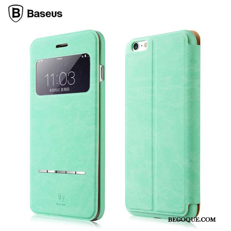 iPhone 6/6s Plus Clamshell Coque De Téléphone Étui Incassable Vert Protection