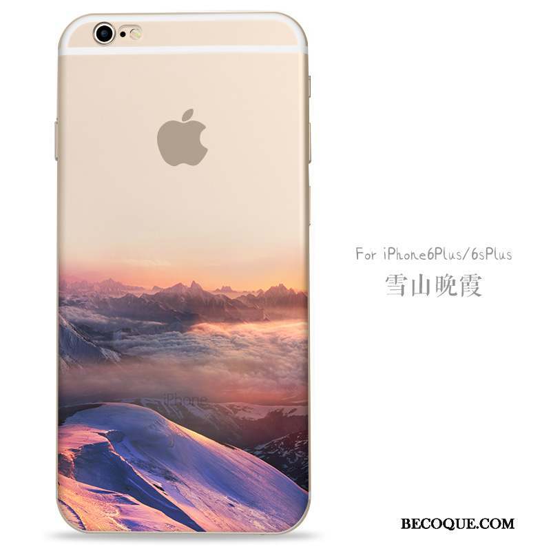 iPhone 6/6s Plus Coque De Téléphone Créatif Protection Transparent Incassable Nouveau