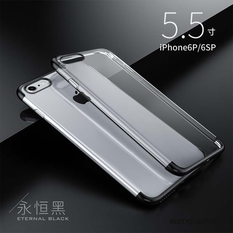 iPhone 6/6s Plus Coque De Téléphone Tout Compris Silicone Transparent Incassable Fluide Doux
