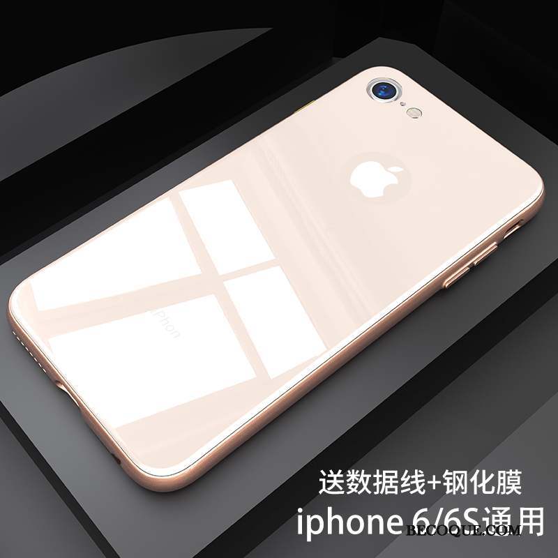 iPhone 6/6s Plus Coque Tendance Fluide Doux Étui Noir Tout Compris Silicone