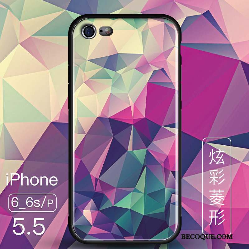 iPhone 6/6s Plus Coque Très Mince Étui Tout Compris Incassable Protection Verre