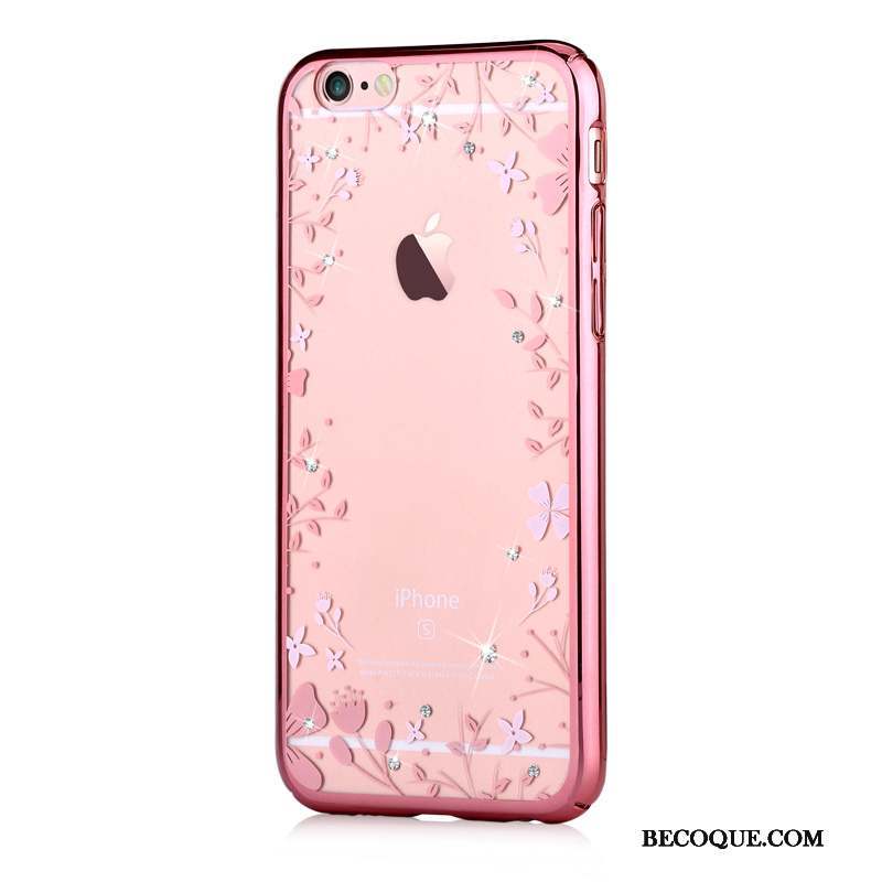 iPhone 6/6s Plus Difficile Protection Or Coque Strass De Téléphone