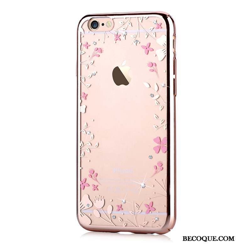 iPhone 6/6s Plus Difficile Protection Or Coque Strass De Téléphone