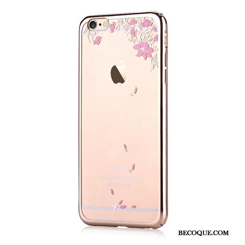 iPhone 6/6s Plus Difficile Protection Or Coque Strass De Téléphone