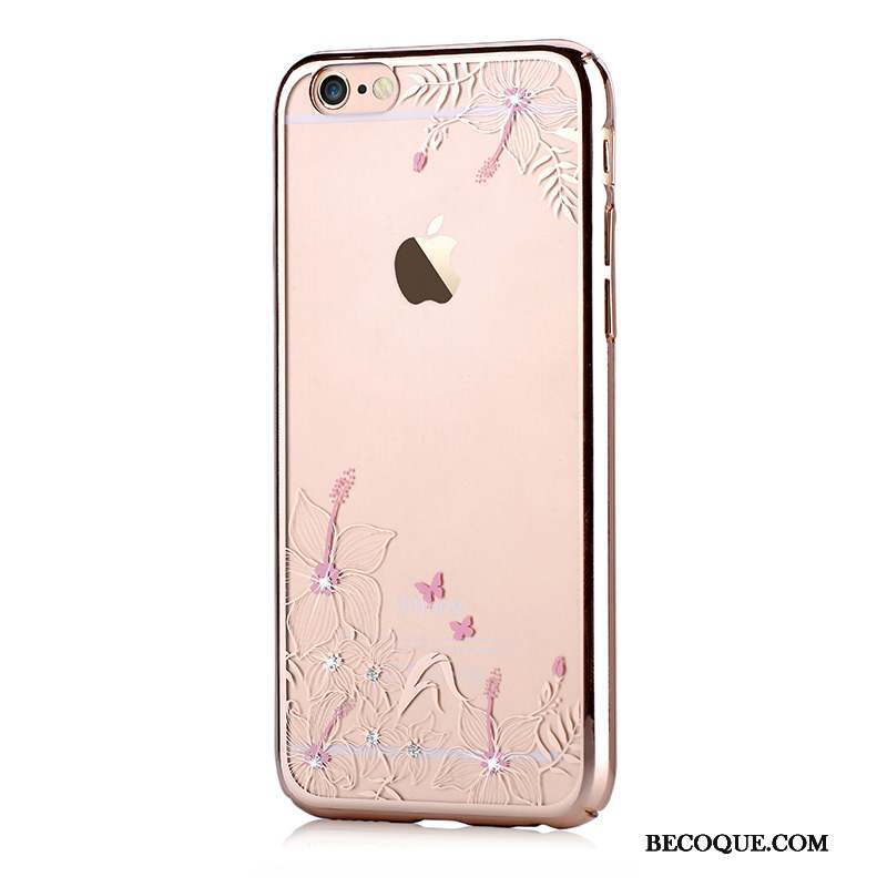 iPhone 6/6s Plus Difficile Protection Or Coque Strass De Téléphone