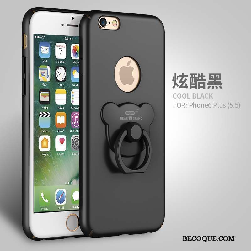 iPhone 6/6s Plus Incassable Coque De Téléphone Or Support Étui