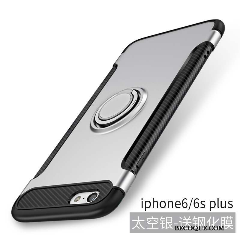 iPhone 6/6s Plus Incassable Étui Coque De Téléphone Personnalité Anneau Tendance