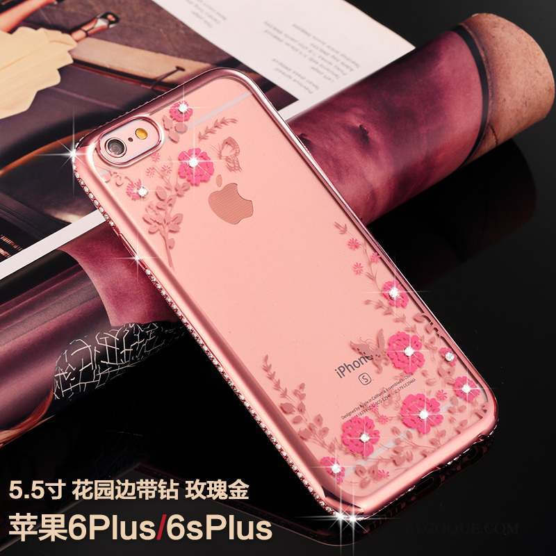 iPhone 6/6s Plus Luxe Tout Compris Coque De Téléphone Marque De Tendance Incassable Silicone