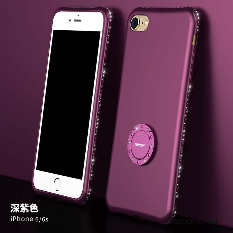 iPhone 6/6s Plus Rose Étui Rouge Coque De Téléphone Tout Compris Incassable