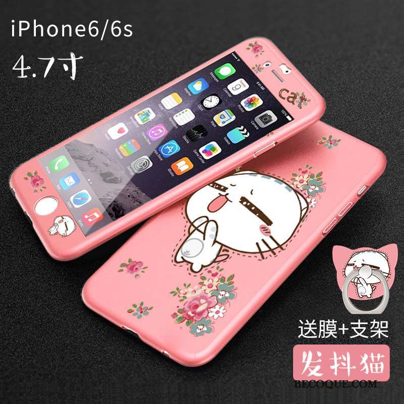 iPhone 6/6s Plus Rouge Incassable Étui Nouveau Coque De Téléphone Dessin Animé