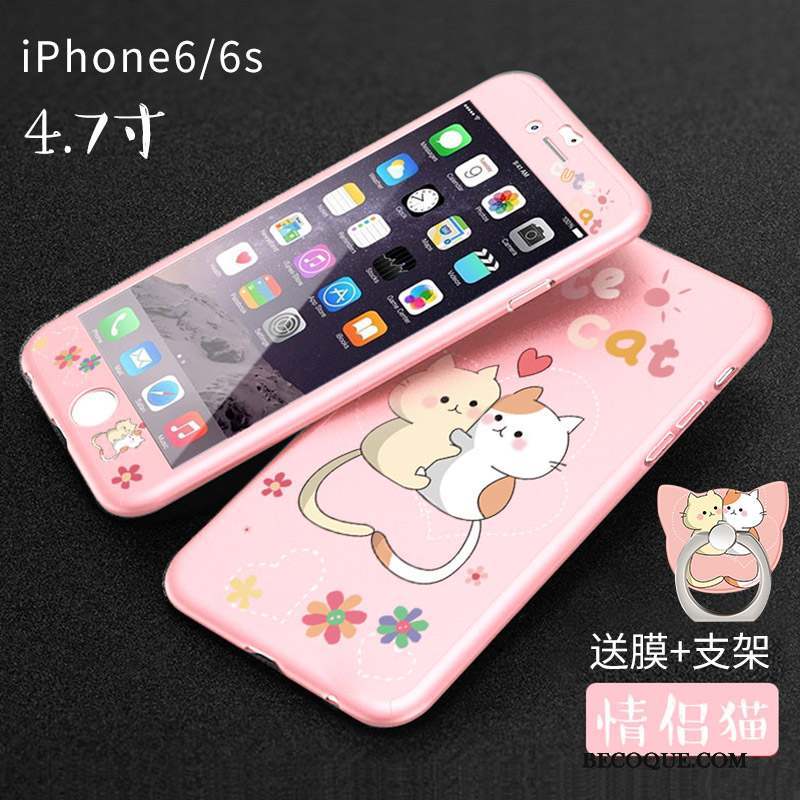 iPhone 6/6s Plus Rouge Incassable Étui Nouveau Coque De Téléphone Dessin Animé