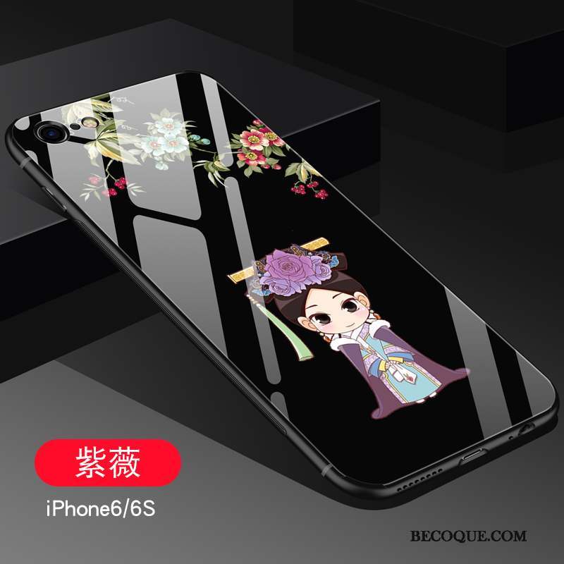iPhone 6/6s Plus Silicone Mince Coque De Téléphone Marque De Tendance Violet Tout Compris