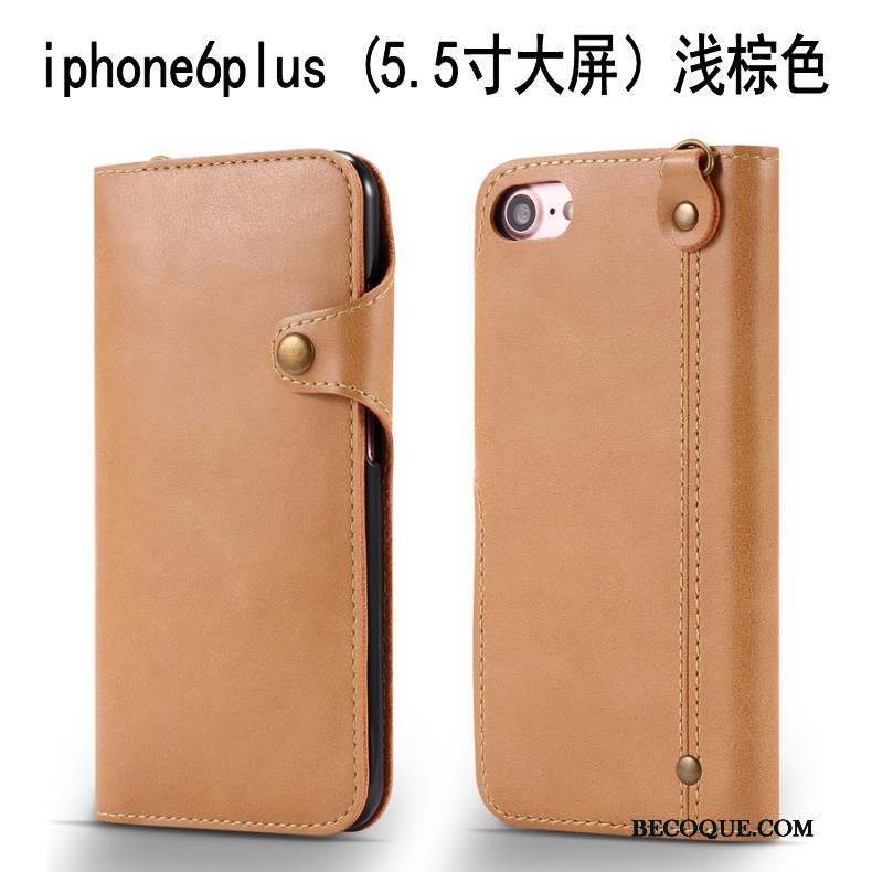 iPhone 6/6s Plus Étui Fluide Doux Incassable Housse Clair Coque De Téléphone