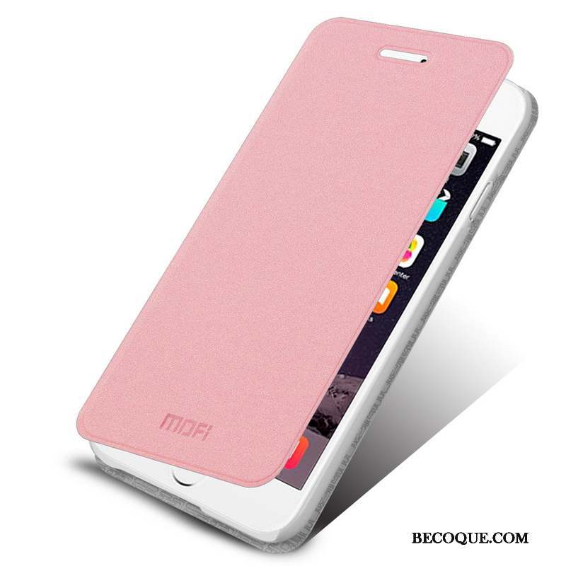 iPhone 6/6s Plus Étui Protection Rose Étui En Cuir Incassable Coque De Téléphone