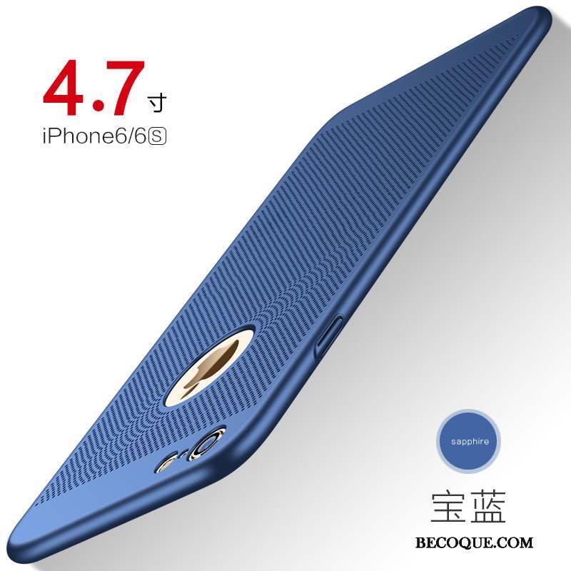 iPhone 6/6s Plus Étui Refroidissement Silicone Délavé En Daim Coque De Téléphone Nouveau