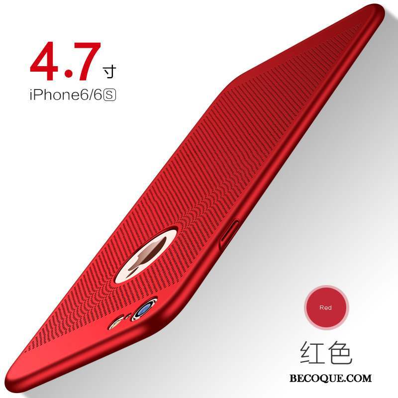 iPhone 6/6s Plus Étui Refroidissement Silicone Délavé En Daim Coque De Téléphone Nouveau