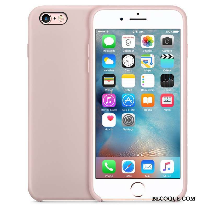 iPhone 6/6s Protection Nouveau Rouge Grand Fluide Doux Coque De Téléphone