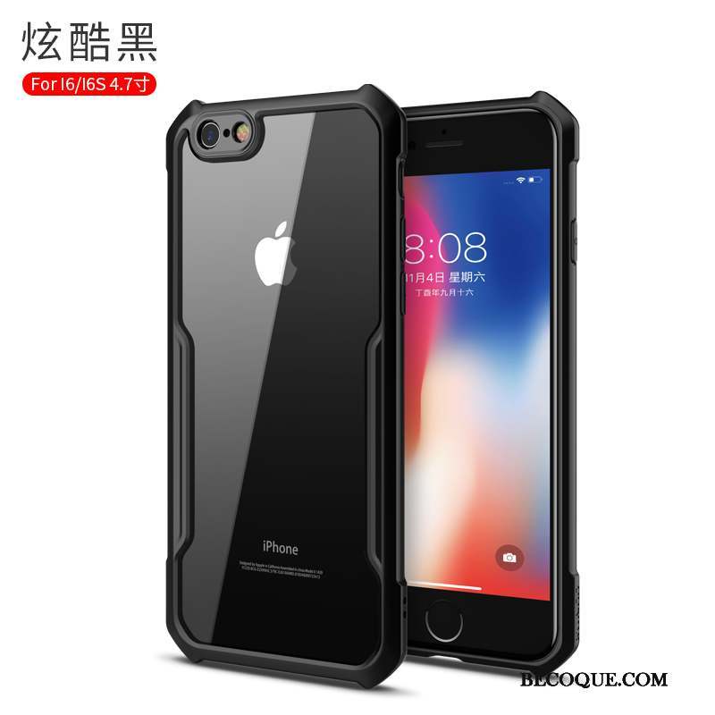 iPhone 6/6s Tout Compris Incassable Tendance Noir Coque De Téléphone Étui