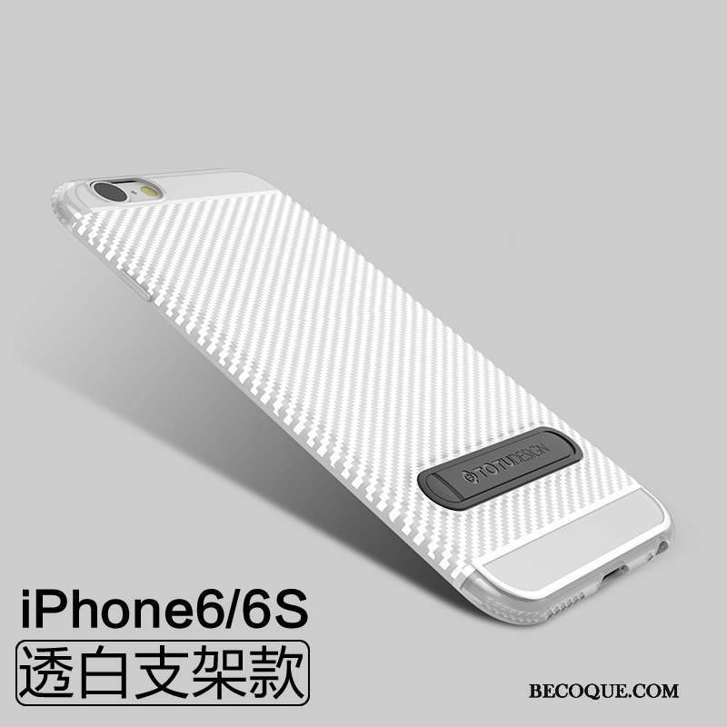 iPhone 6/6s Très Mince Fluide Doux Noir Délavé En Daim Coque De Téléphone Silicone