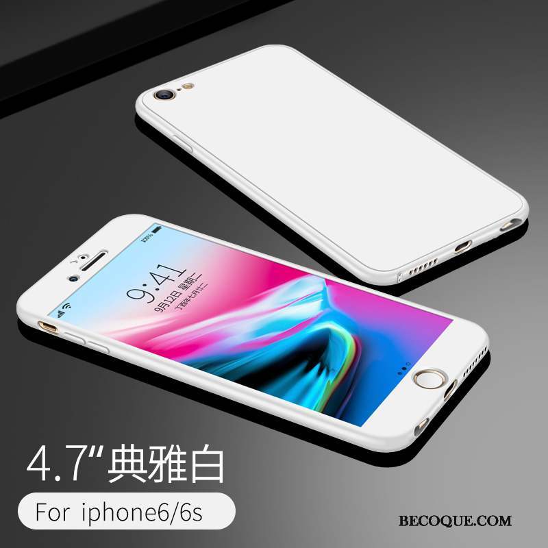 iPhone 6/6s Étui Fluide Doux Silicone Tendance Coque De Téléphone Incassable