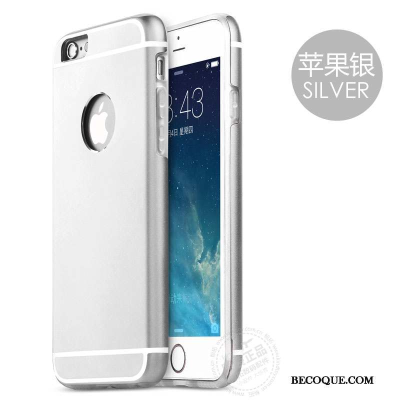 iPhone 6/6s Étui Protection Silicone Coque De Téléphone Bleu Border