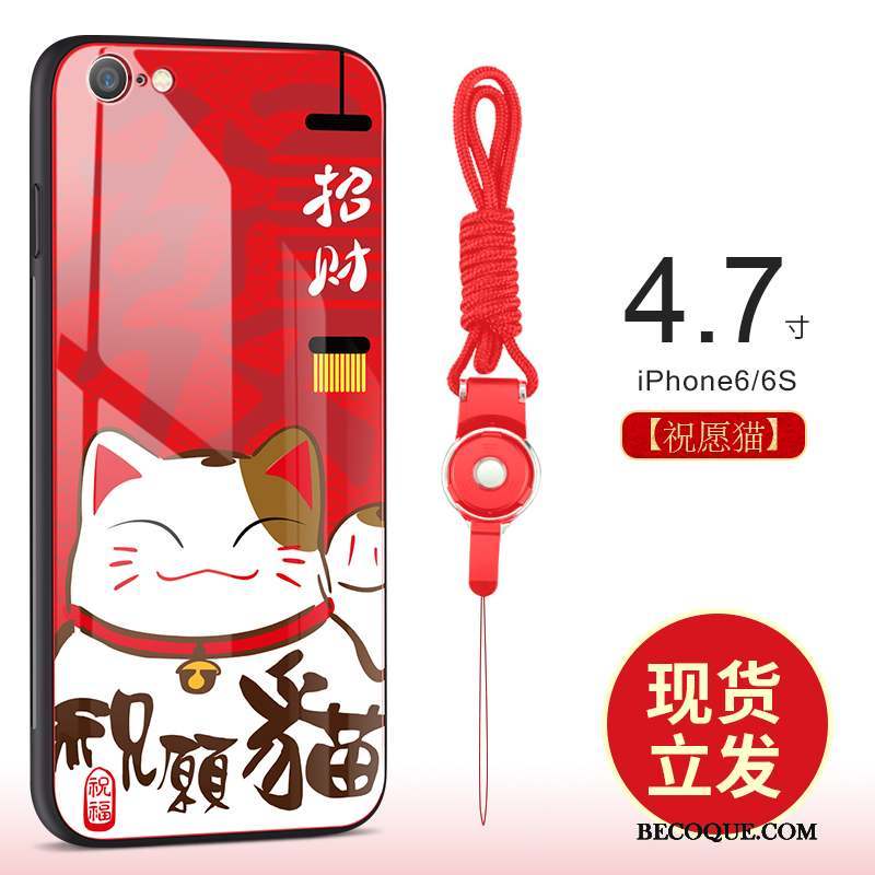 iPhone 7 Chiens Verre Tout Compris Richesse Nouveau Coque De Téléphone