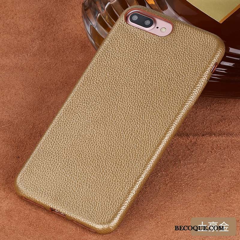 iPhone 7 Coque Créatif Luxe Personnalisé Personnalité Marque De Tendance Étui En Cuir