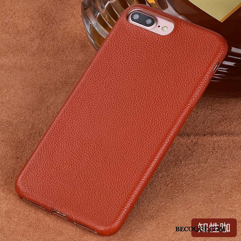 iPhone 7 Coque Créatif Luxe Personnalisé Personnalité Marque De Tendance Étui En Cuir