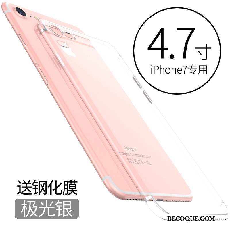 iPhone 7 Coque De Téléphone Étui Incassable Très Mince Fluide Doux Personnalité