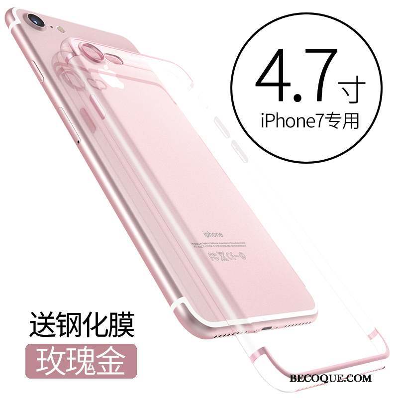 iPhone 7 Coque De Téléphone Étui Incassable Très Mince Fluide Doux Personnalité