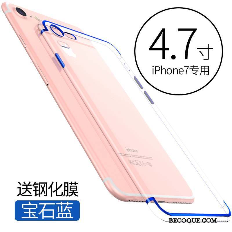 iPhone 7 Coque De Téléphone Étui Incassable Très Mince Fluide Doux Personnalité