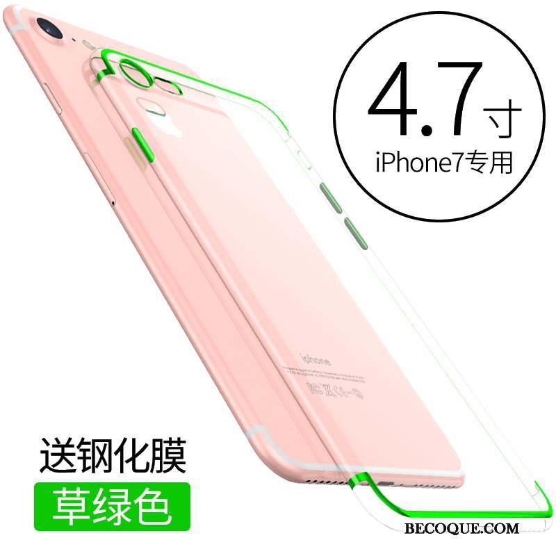 iPhone 7 Coque De Téléphone Étui Incassable Très Mince Fluide Doux Personnalité