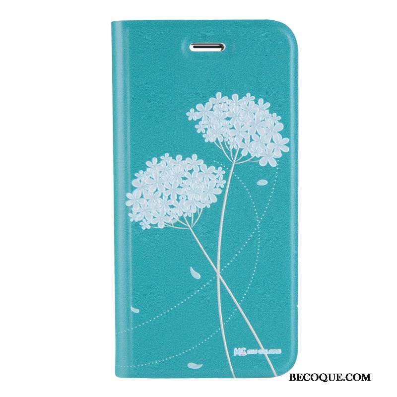 iPhone 7 Coque Incassable Étui Bleu Protection Housse Silicone