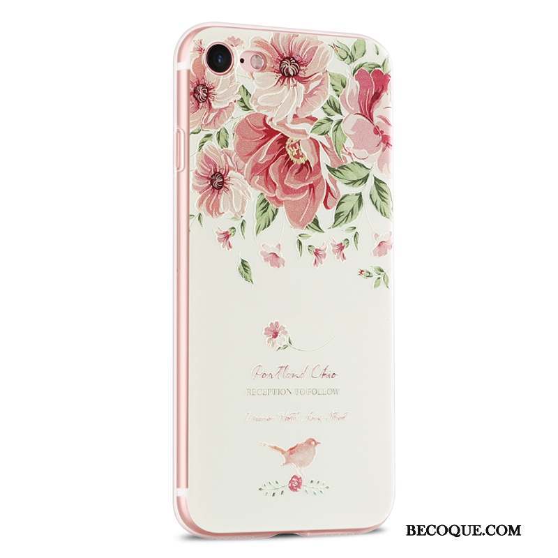 iPhone 7 Coque Pu Nouveau Tout Compris Étui Personnalité Silicone