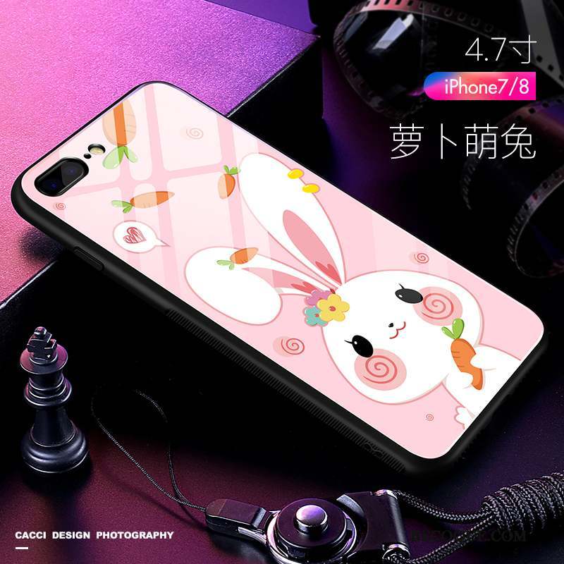 iPhone 7 Coque Tout Compris Dessin Animé Silicone Étui Incassable Charmant