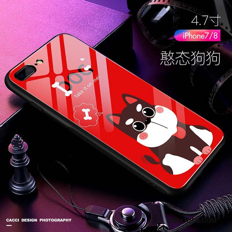 iPhone 7 Coque Tout Compris Dessin Animé Silicone Étui Incassable Charmant