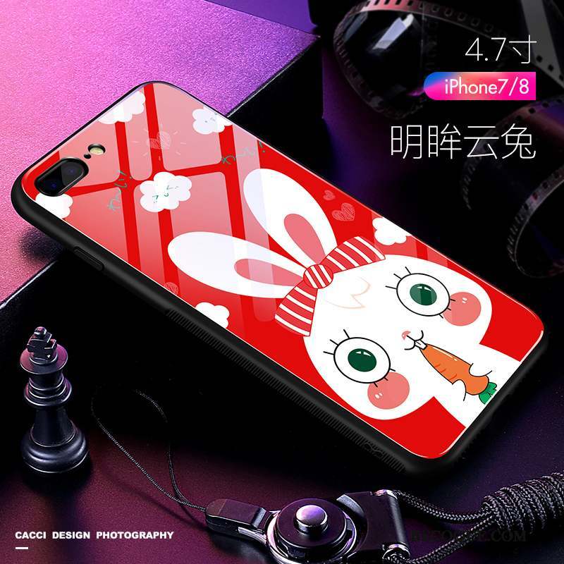 iPhone 7 Coque Tout Compris Dessin Animé Silicone Étui Incassable Charmant