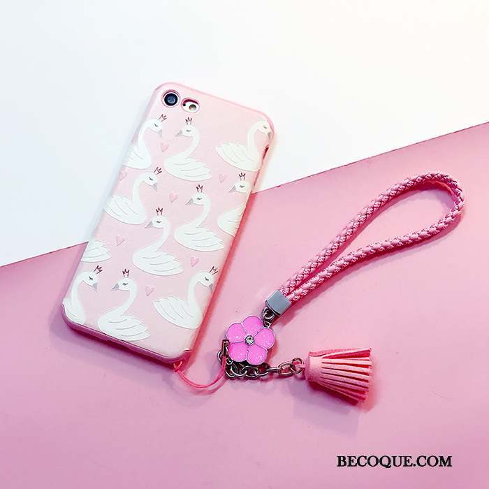 iPhone 7 Dessin Animé Étui Coque De Téléphone Charmant Tout Compris Fluide Doux