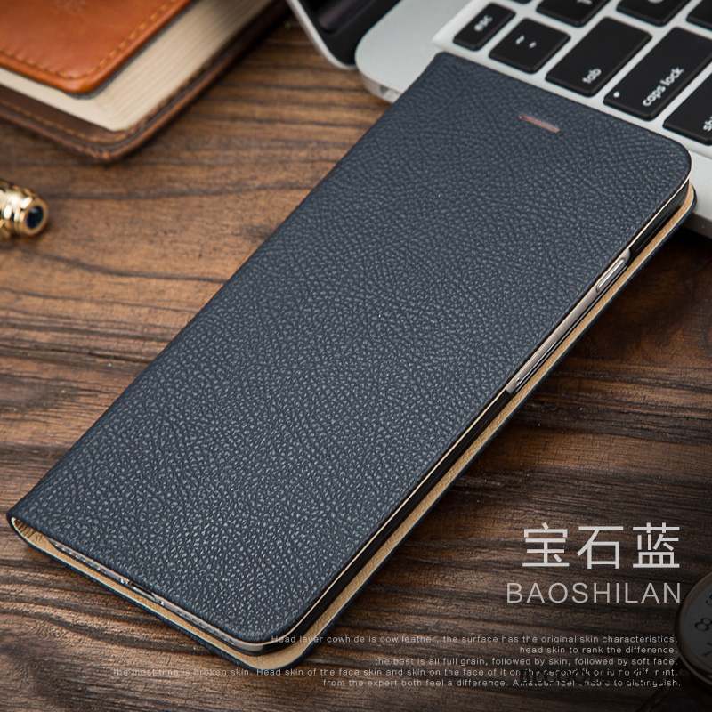 iPhone 7 Housse Étui Téléphone Portable Coque De Téléphone Cuir Véritable Étui En Cuir