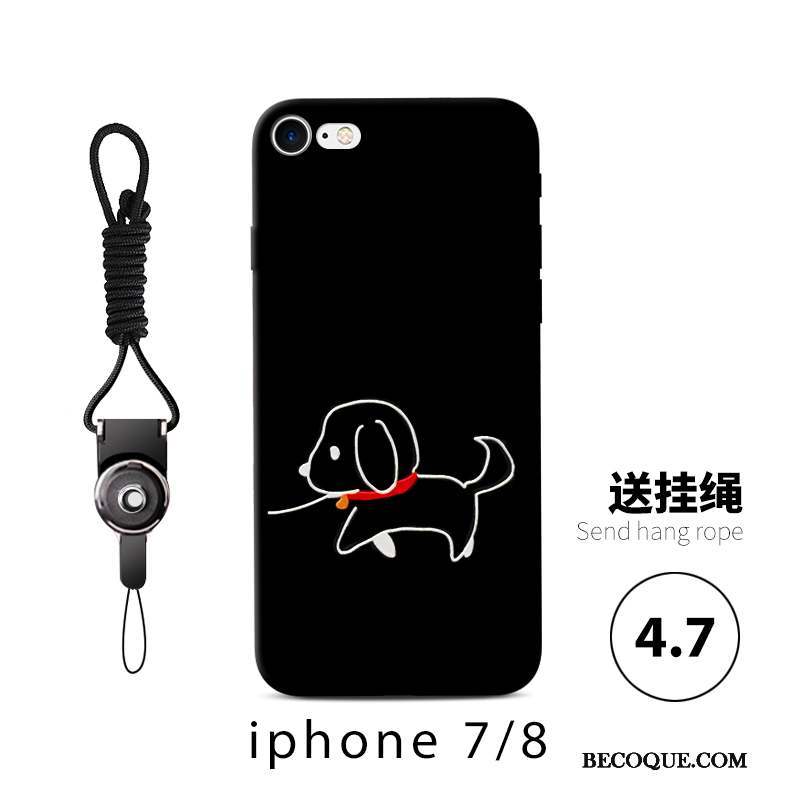 iPhone 7 Incassable Amoureux Dessin Animé Coque De Téléphone Personnalité Tout Compris