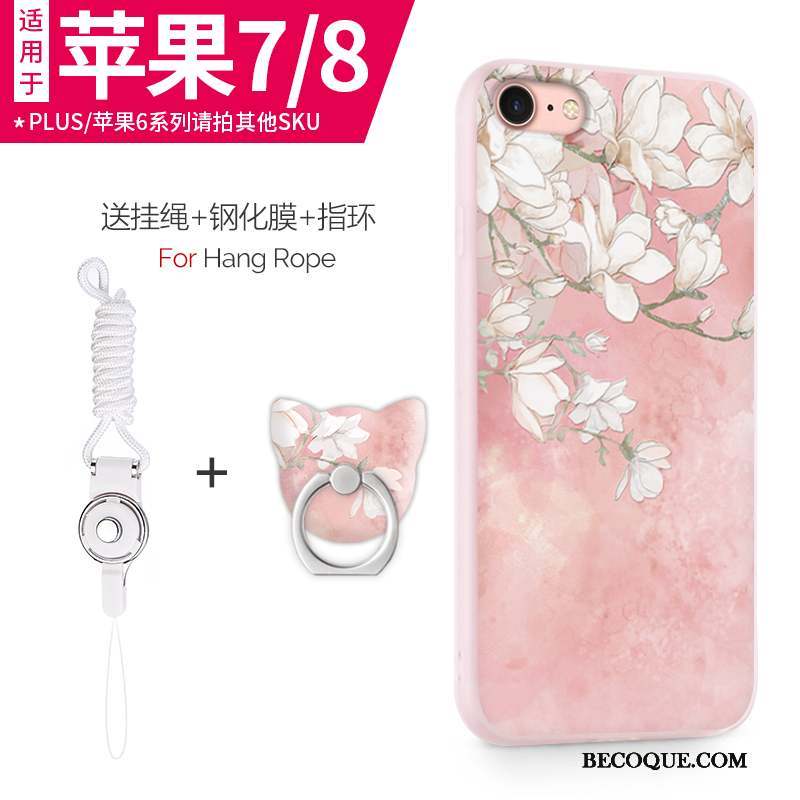 iPhone 7 Incassable Coque Mince De Téléphone Fluide Doux Étui