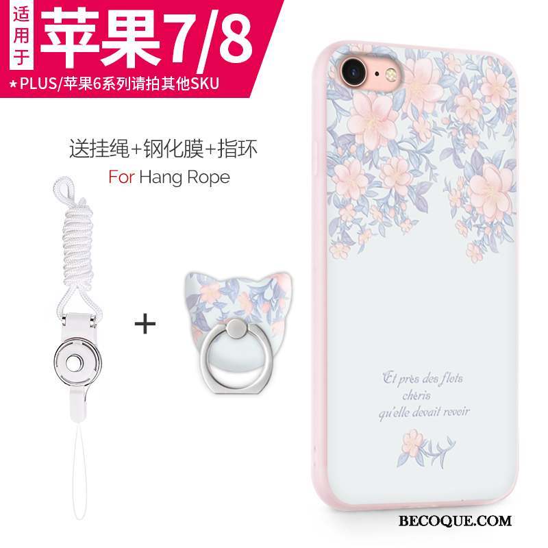 iPhone 7 Incassable Coque Mince De Téléphone Fluide Doux Étui