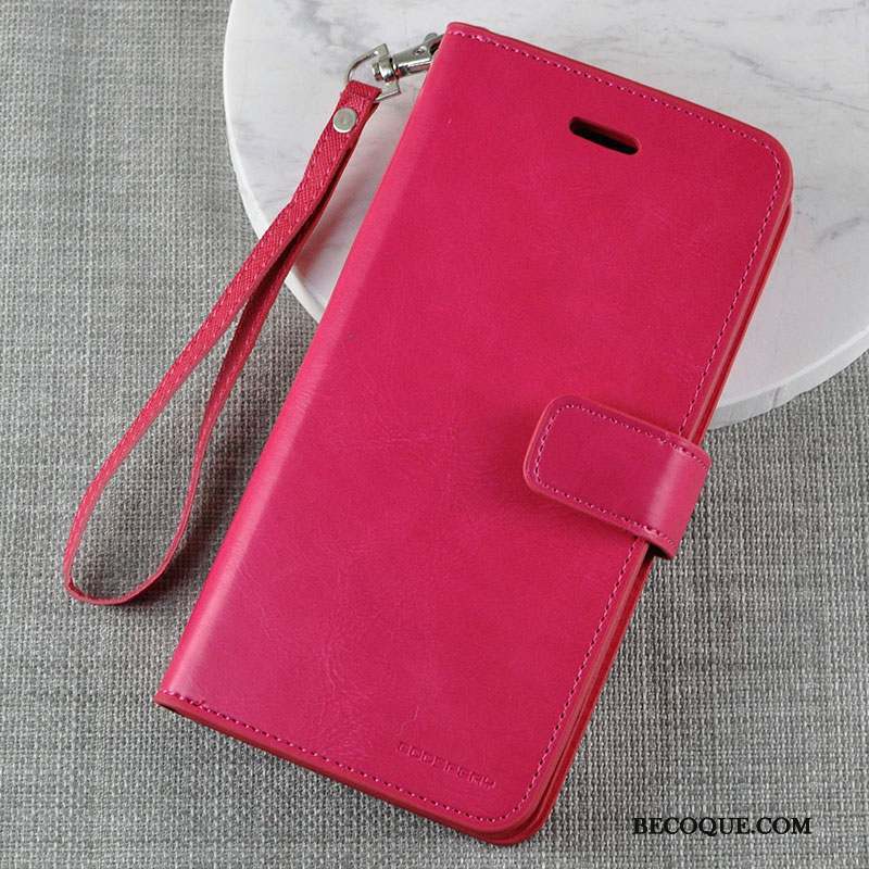 iPhone 7 Or Portefeuille Protection Étui En Cuir Coque De Téléphone Housse