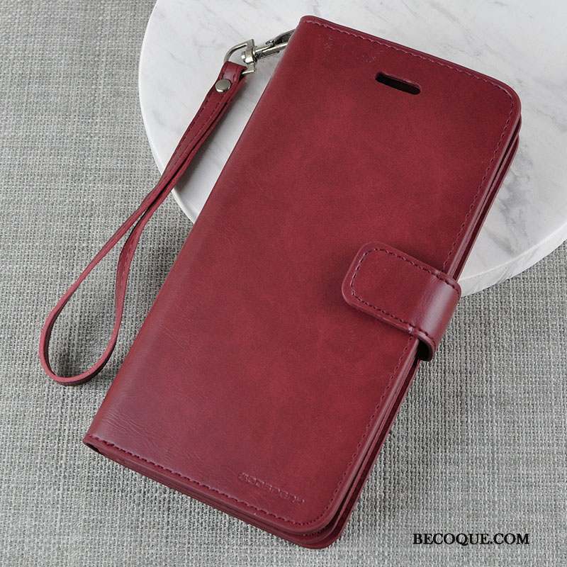 iPhone 7 Or Portefeuille Protection Étui En Cuir Coque De Téléphone Housse