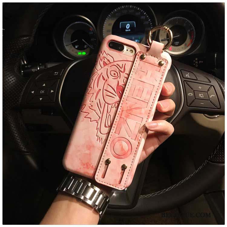 iPhone 7 Personnalité Coque Rose Amoureux Mince De Téléphone