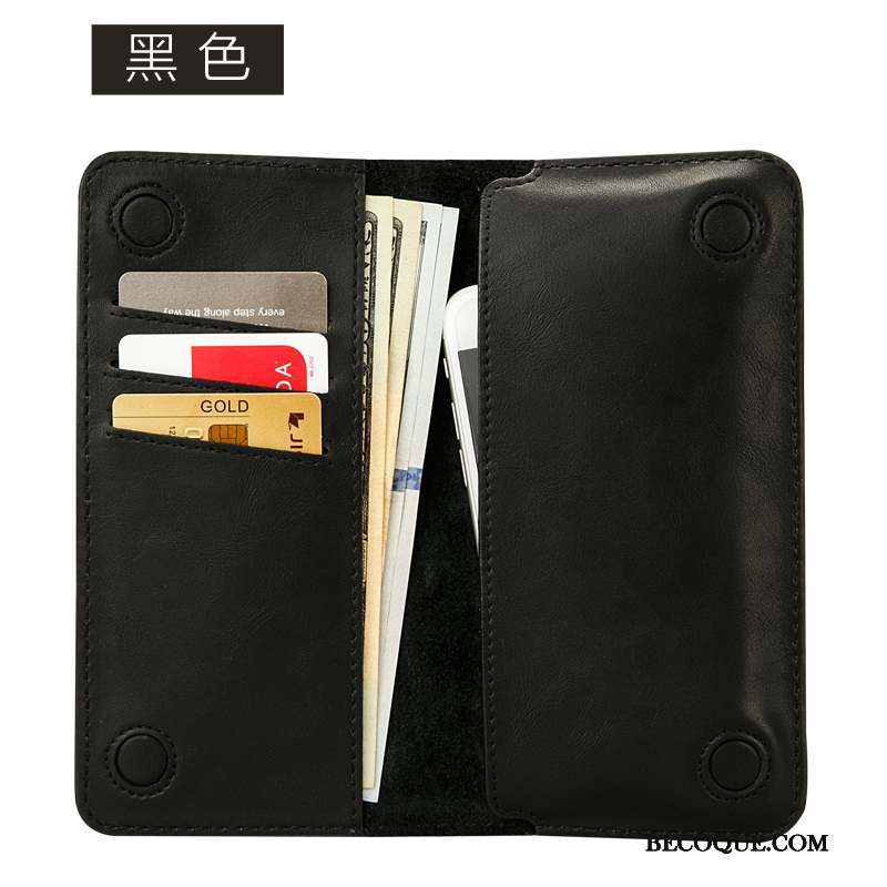 iPhone 7 Plus Coque Nouveau Protection Jours Étui En Cuir Téléphone Portable Portefeuille