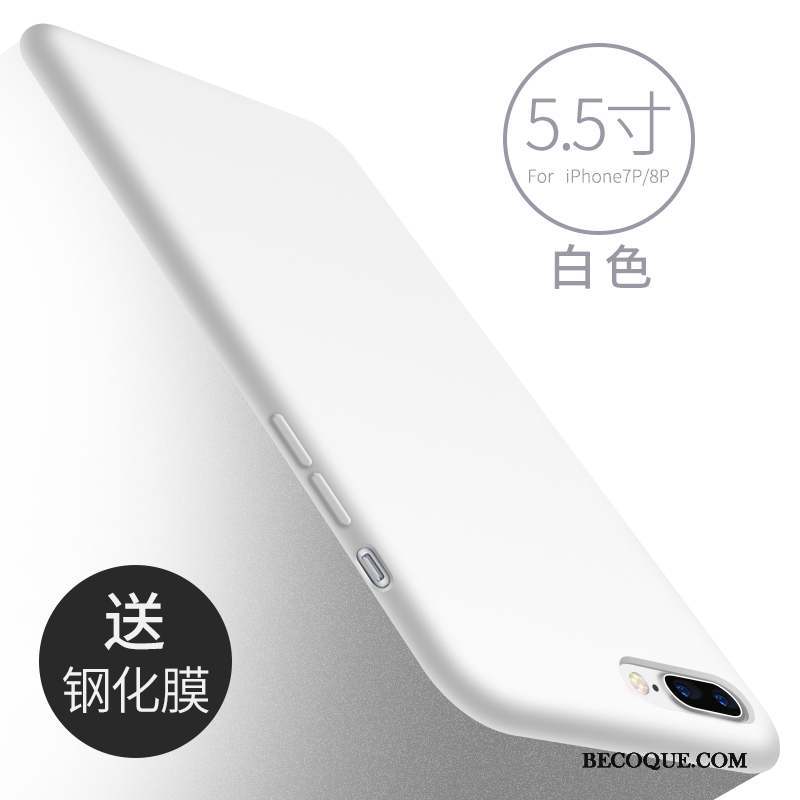 iPhone 7 Plus Coque Protection Incassable Tendance Étui Fluide Doux Vert